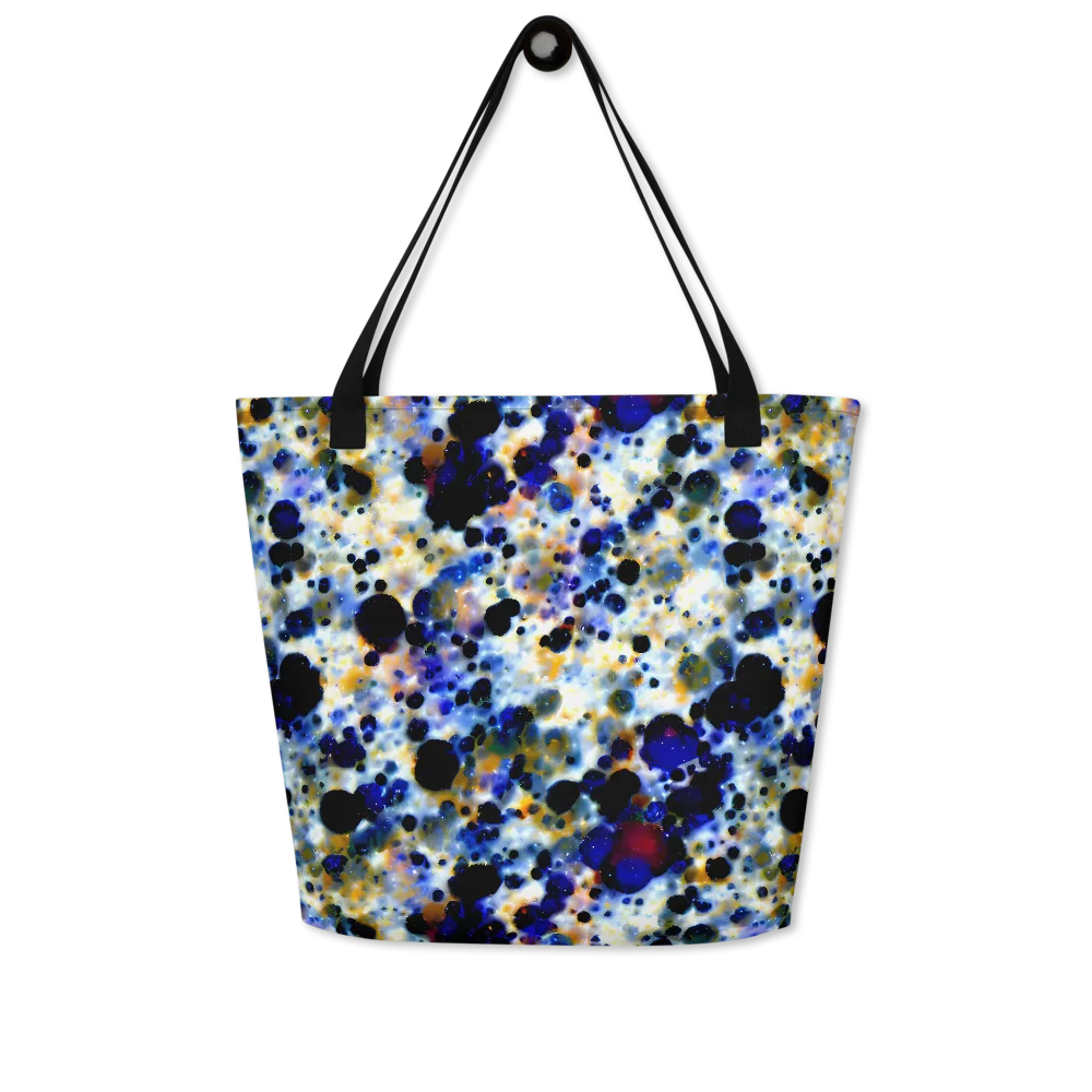 Tarbell Haze on Large Tote Bag W/ Pocket — Front