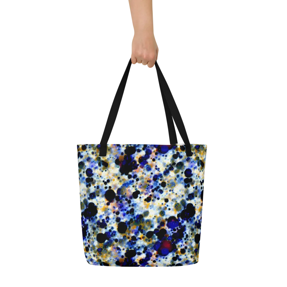 Tarbell Haze on Large Tote Bag W/ Pocket — Front