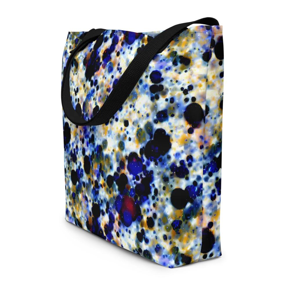 Tarbell Haze on Large Tote Bag W/ Pocket — Front
