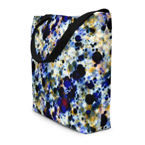 Tarbell Haze on a Large Tote Bag W/ Pocket