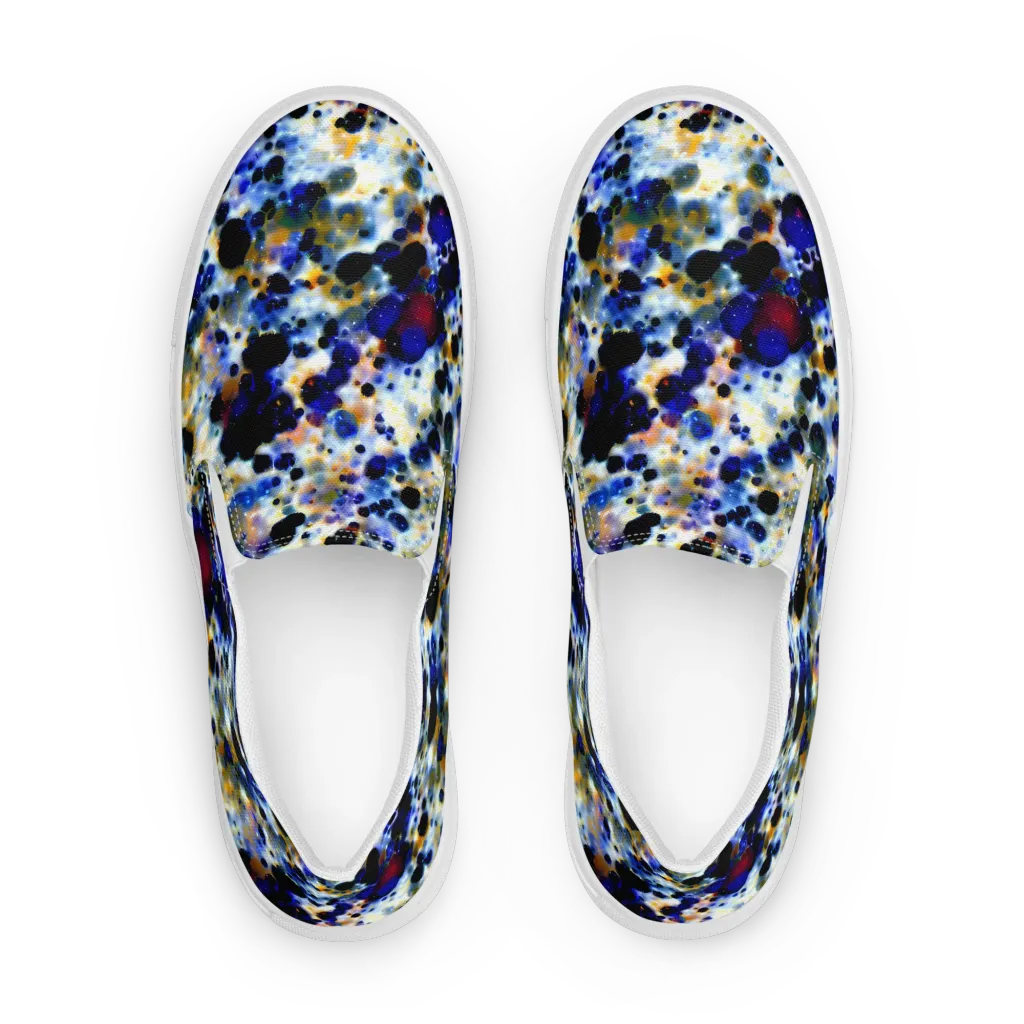 Tarbell Haze on Women's Slip-On Canvas Shoes — Front