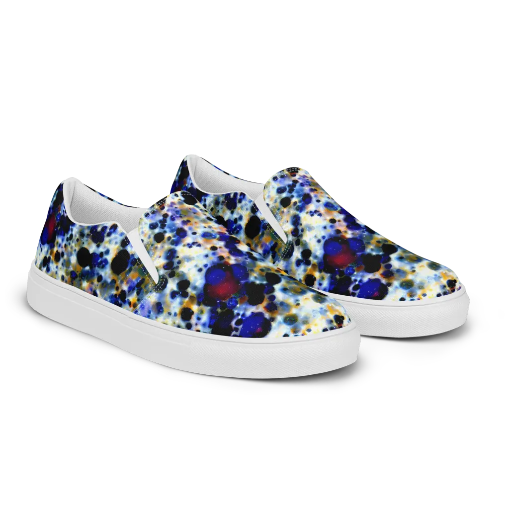 Tarbell Haze on Women's Slip-On Canvas Shoes — Right Front