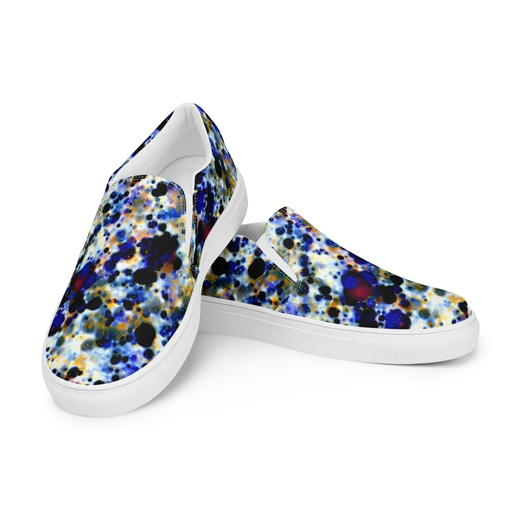 Tarbell Haze on Women's Slip-On Canvas Shoes — Left Front