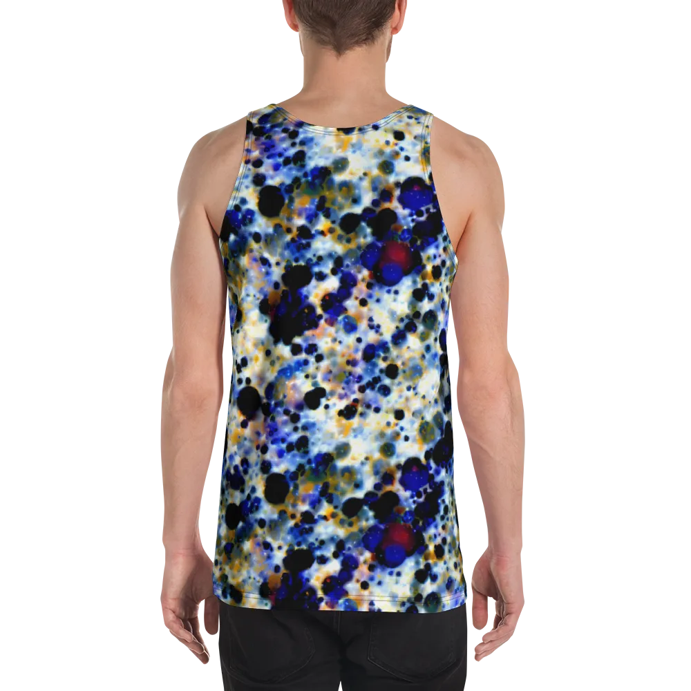 Tarbell Haze on Men's Tank Top — Back