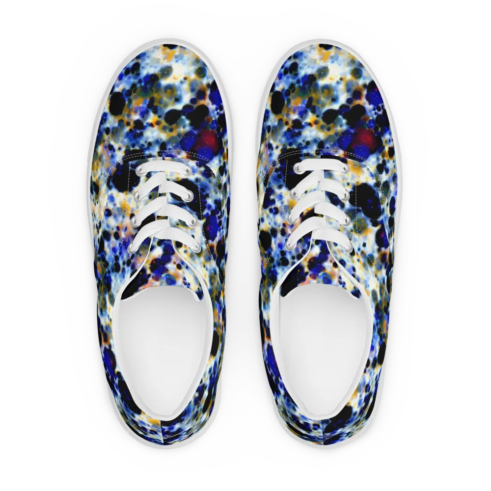 Tarbell Haze on Men's Lace-Up Canvas Shoes — Front