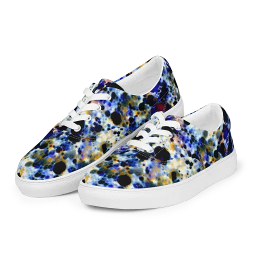 Tarbell Haze on a Men's Lace-Up Canvas Shoes