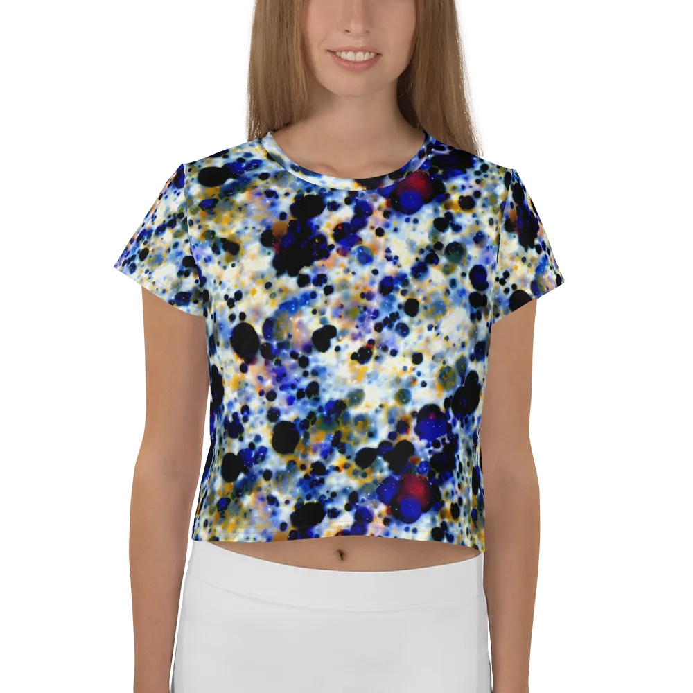 Tarbell Haze on Crop Tee — Front