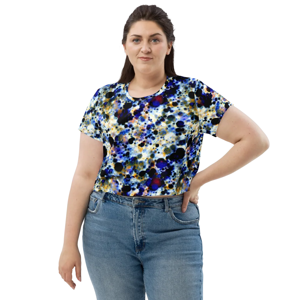 Tarbell Haze on Crop Tee — Front