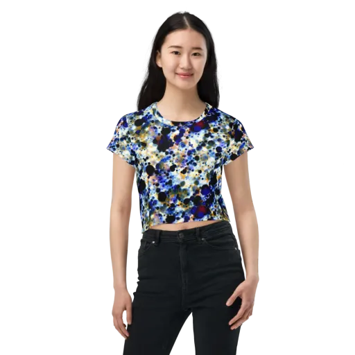 Tarbell Haze on a Crop Tee