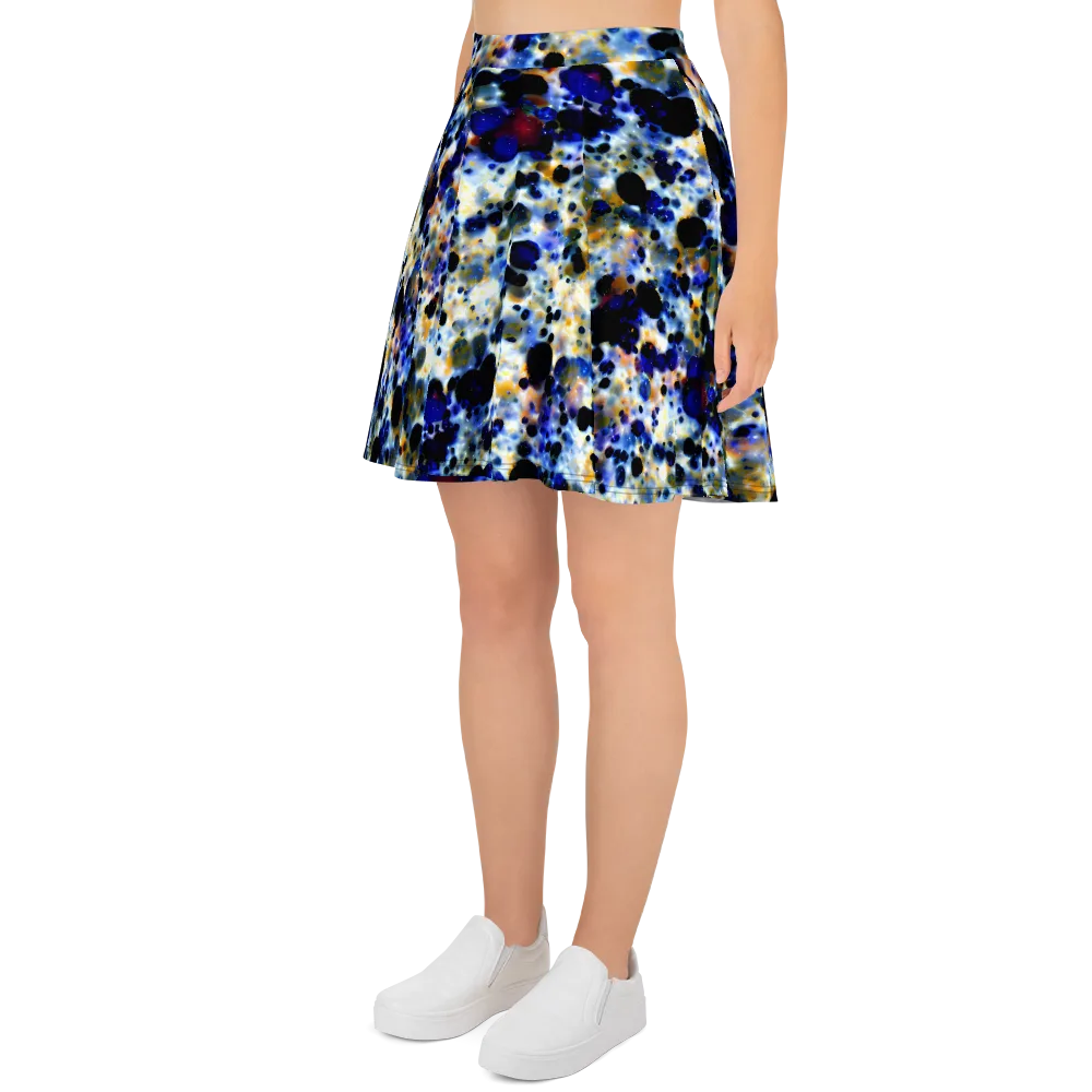 Tarbell Haze on Skater Skirt — Left