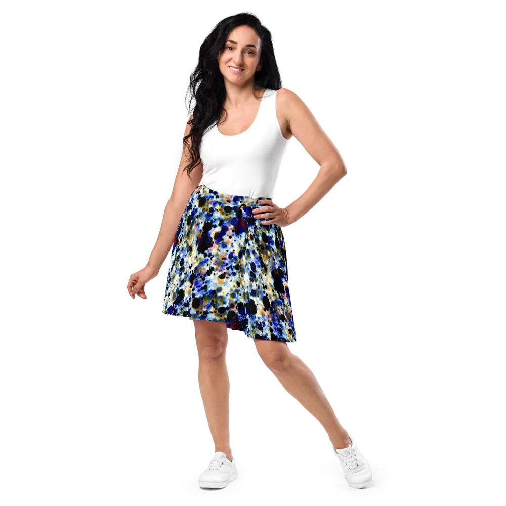 Tarbell Haze on Skater Skirt — Front