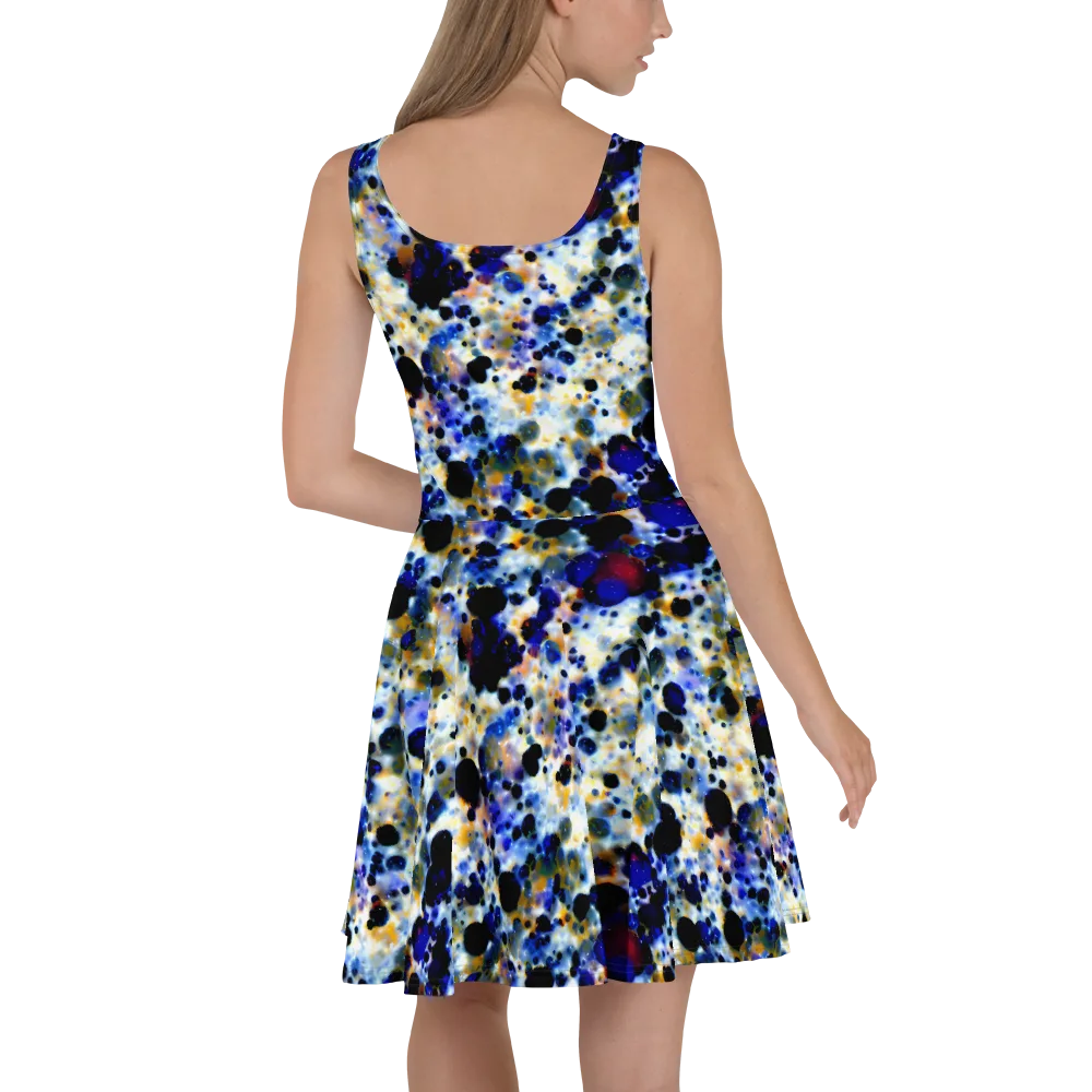 Tarbell Haze on Skater Dress — Back