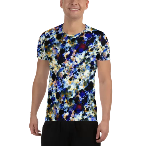 Tarbell Haze on a Men's Athletic T-Shirt