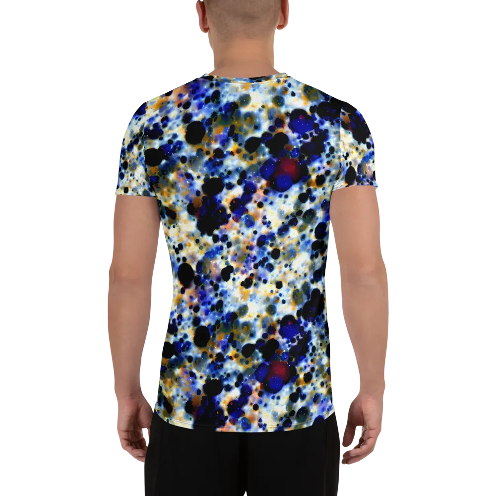 Tarbell Haze on Men's Athletic T-Shirt — Back