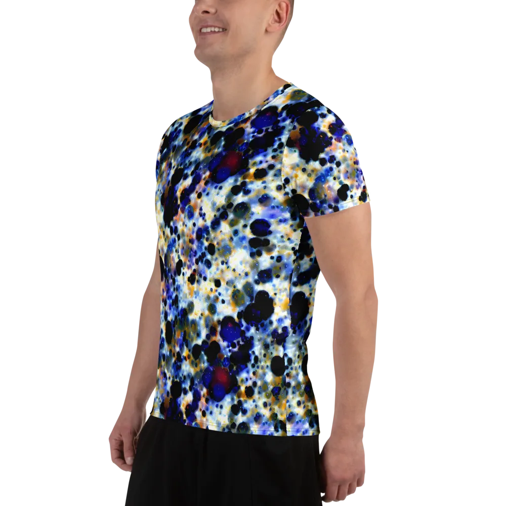 Tarbell Haze on Men's Athletic T-Shirt — Left