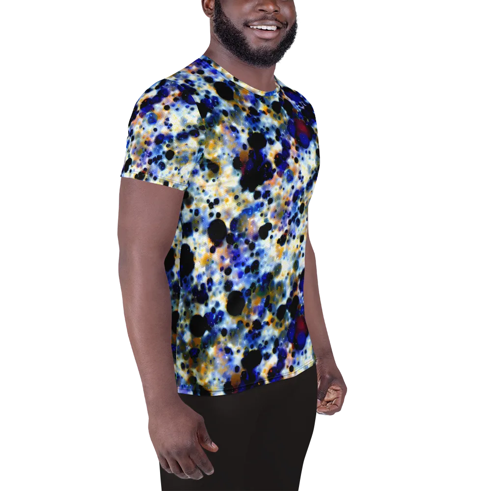 Tarbell Haze on Men's Athletic T-Shirt — Right