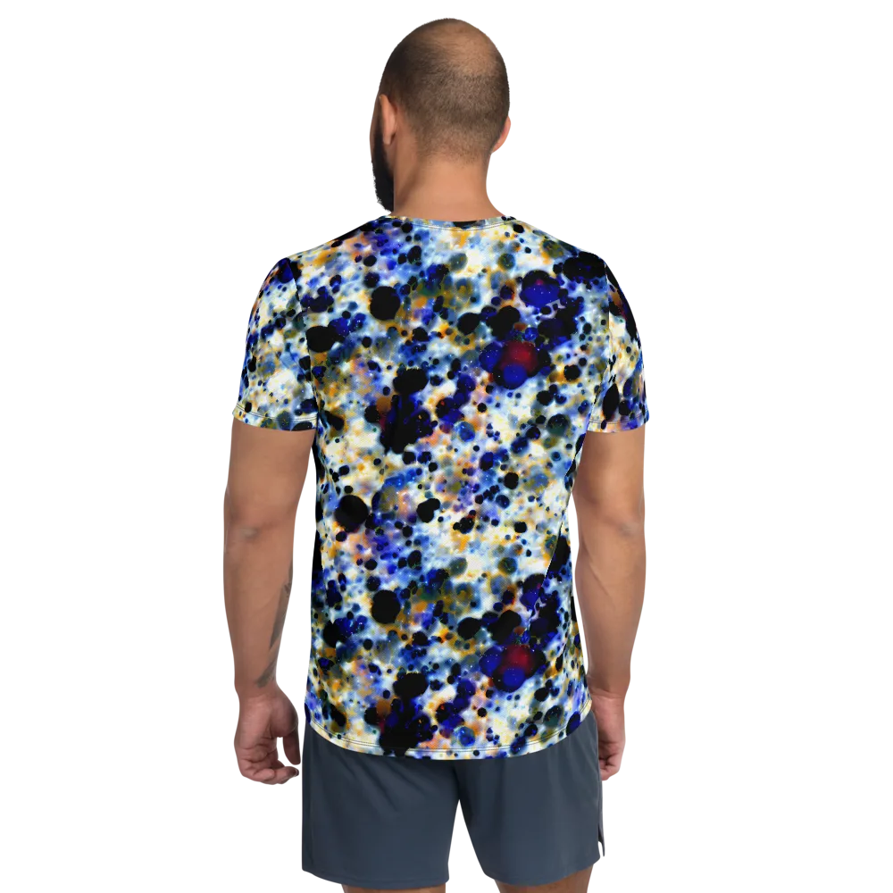 Tarbell Haze on Men's Athletic T-Shirt — Back