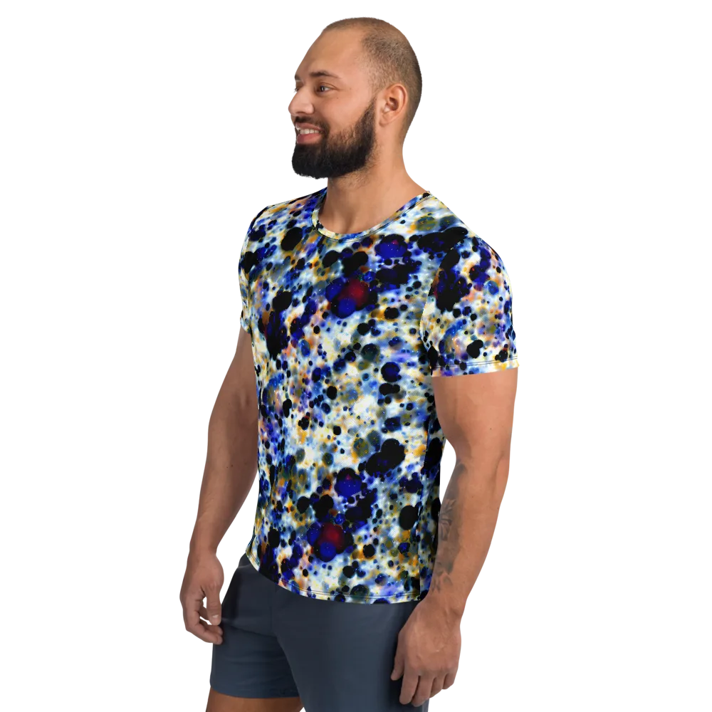 Tarbell Haze on Men's Athletic T-Shirt — Left