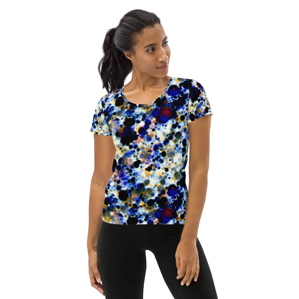 Tarbell Haze on Women's Athletic T-Shirt — Front