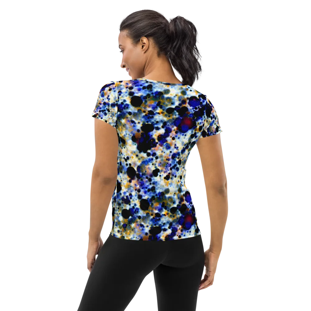 Tarbell Haze on Women's Athletic T-Shirt — Back