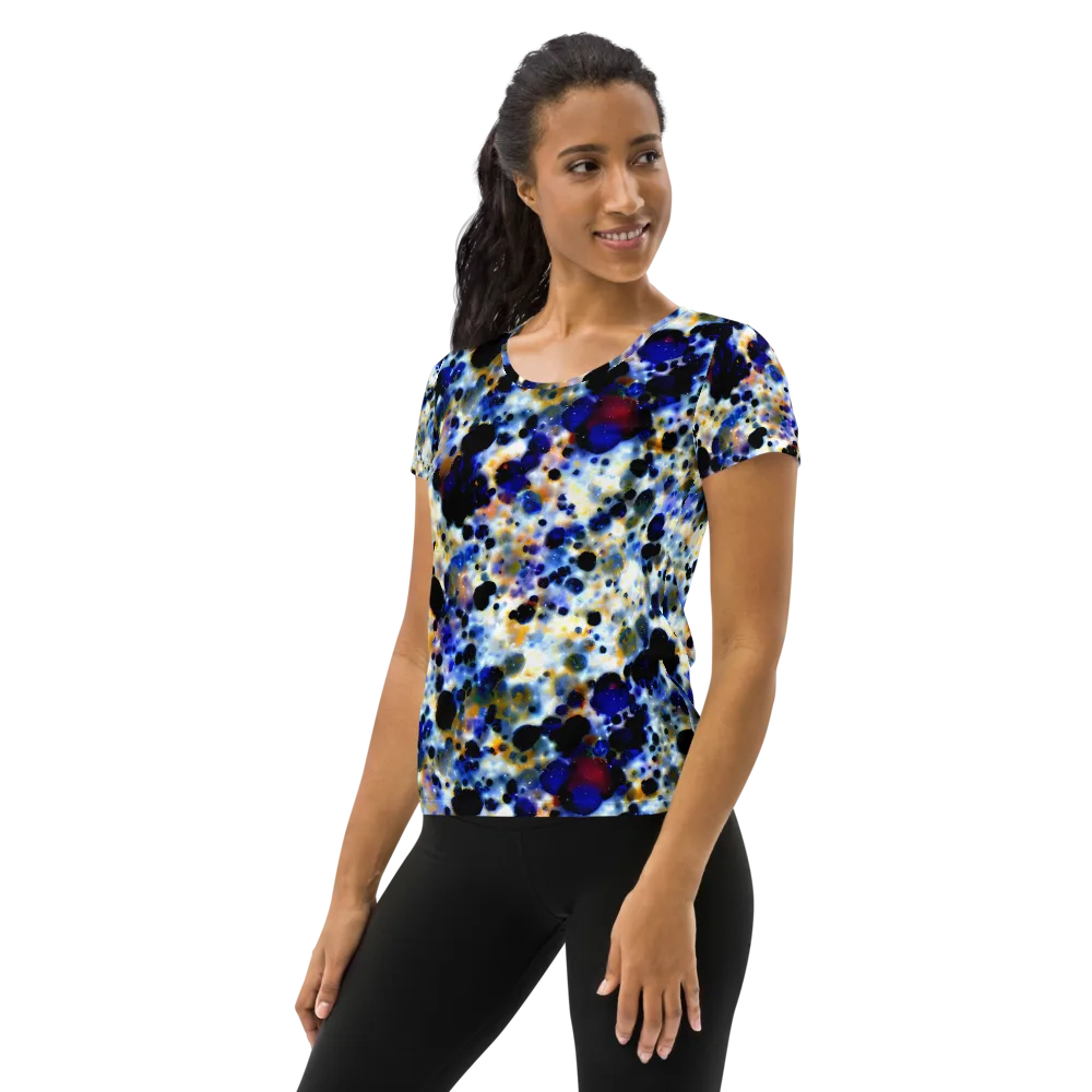 Tarbell Haze on Women's Athletic T-Shirt — Left