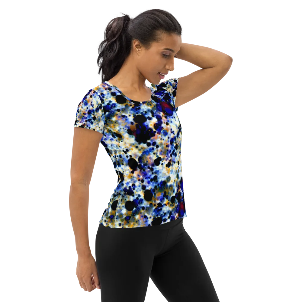 Tarbell Haze on Women's Athletic T-Shirt — Right