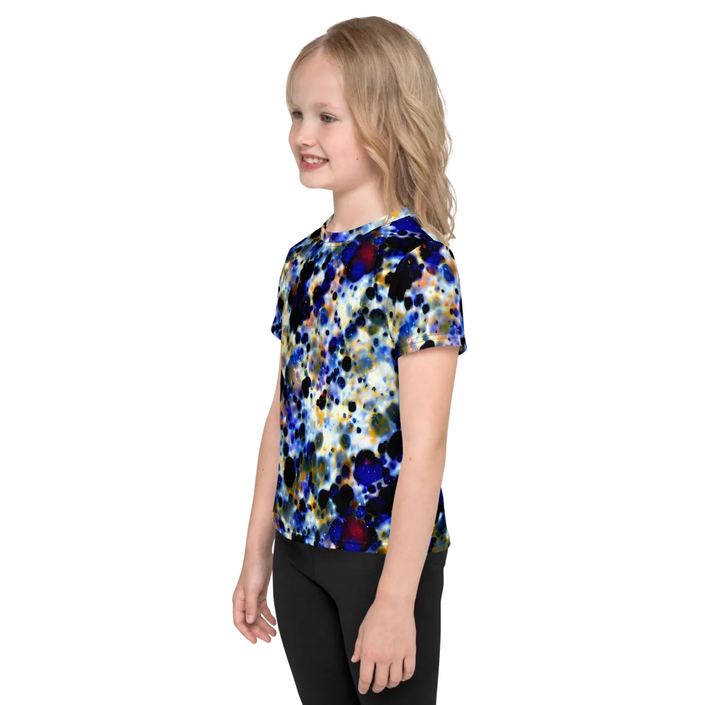 Tarbell Haze on Kids Crew Neck T-Shirt — Left