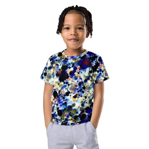 Tarbell Haze on a Kids Crew Neck T-Shirt