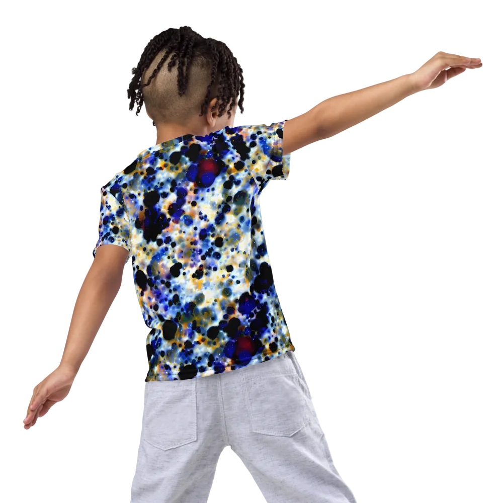 Tarbell Haze on Kids Crew Neck T-Shirt — Back