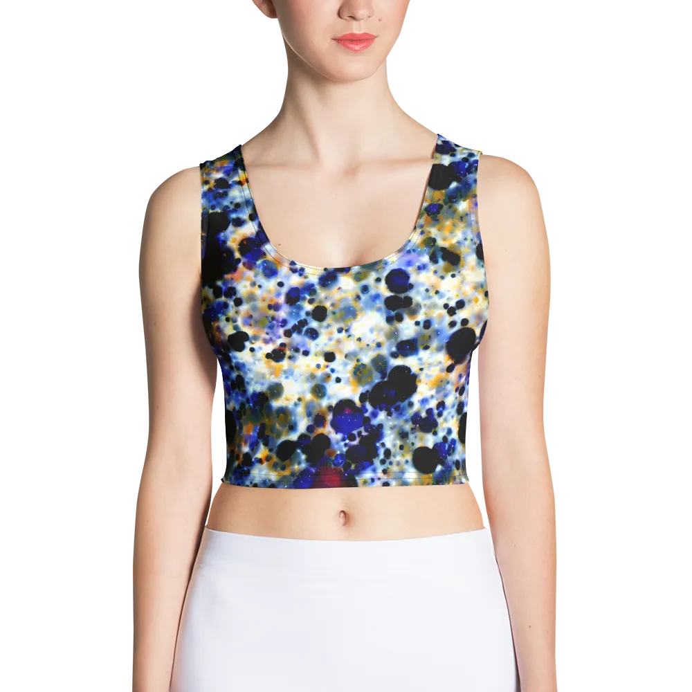 Tarbell Haze on Crop Top — Front