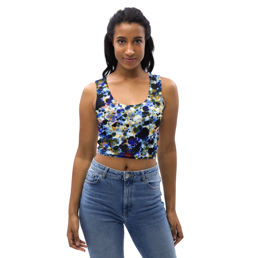 Tarbell Haze on Crop Top — Front