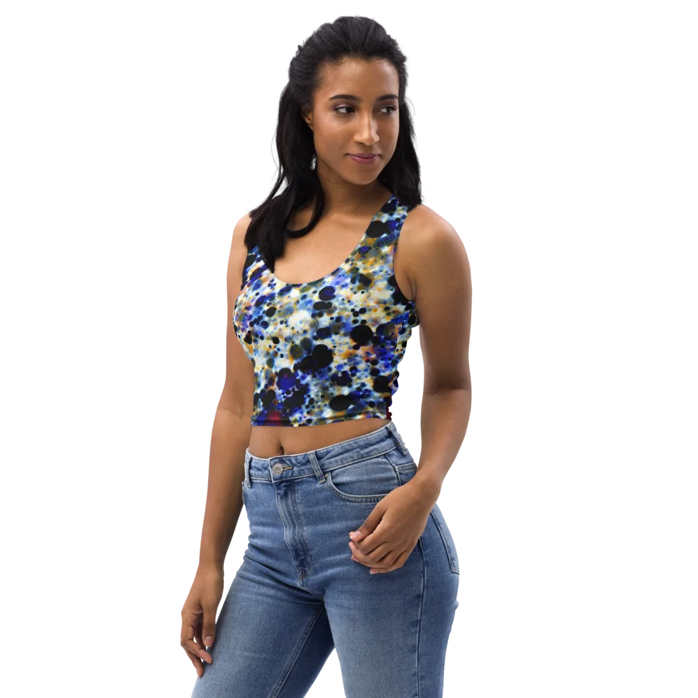 Tarbell Haze on Crop Top — Left Front