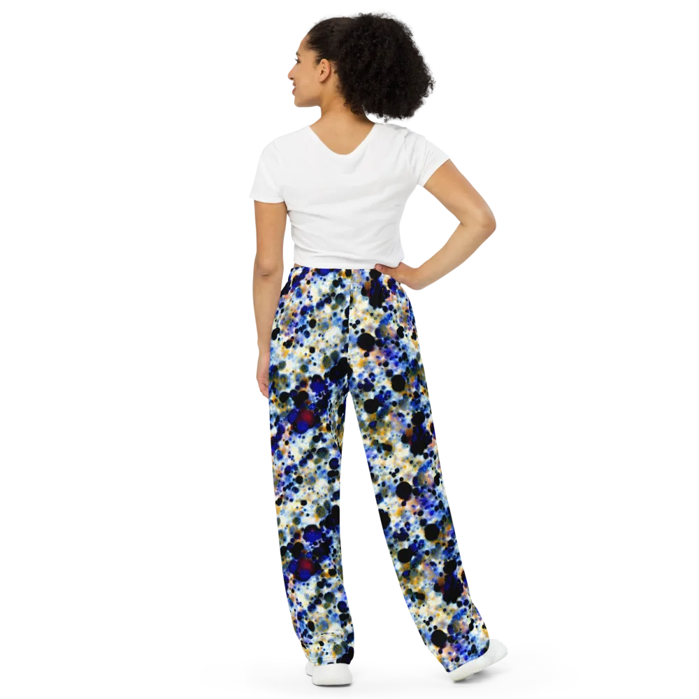 Tarbell Haze on Wide-Leg Pants — Back