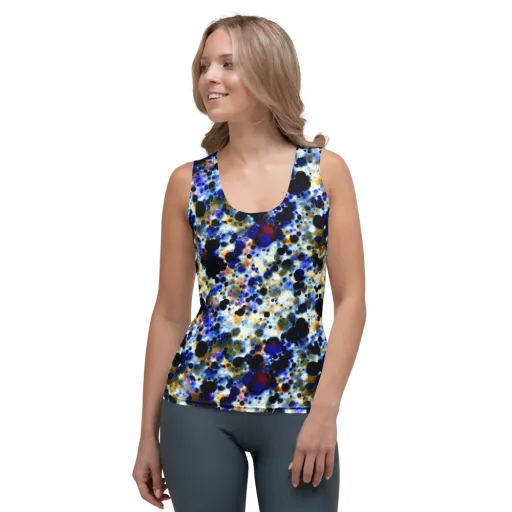 Tarbell Haze on a Women's Tank Top