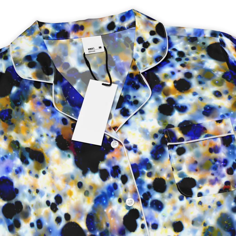Tarbell Haze on Women's Short Sleeve Pajama Top — Product details
