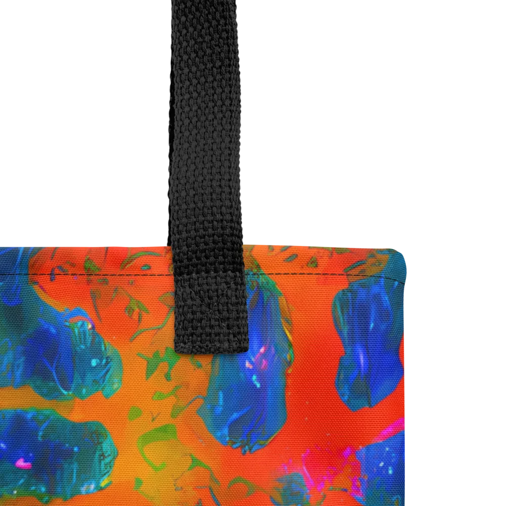 Vibrant Mosaic on Tote Bag — Product details