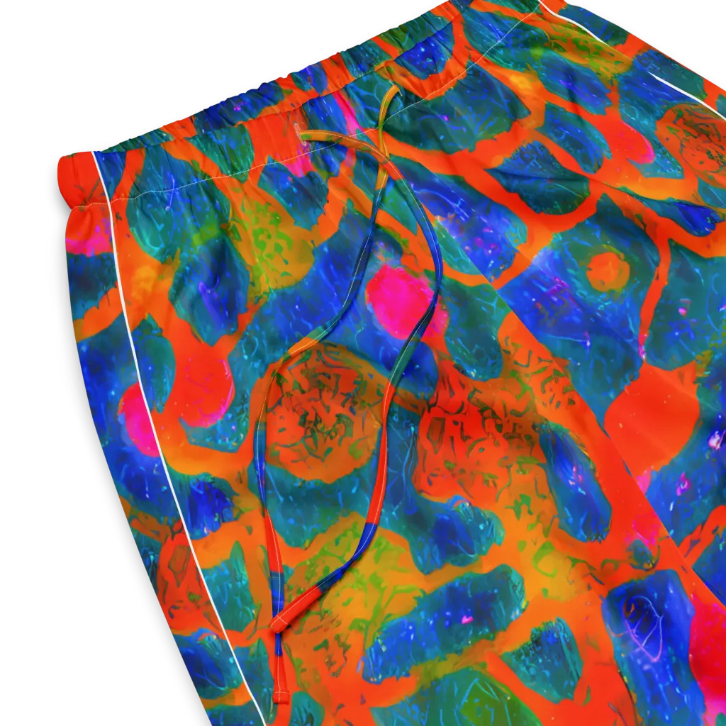 Vibrant Mosaic on Women's Pajama Pants — Product details