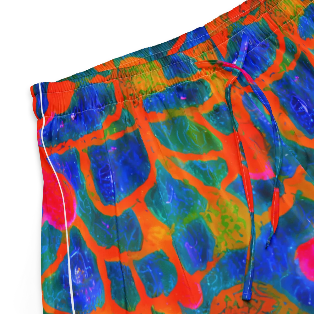 Vibrant Mosaic on Women's Pajama Shorts — Product details