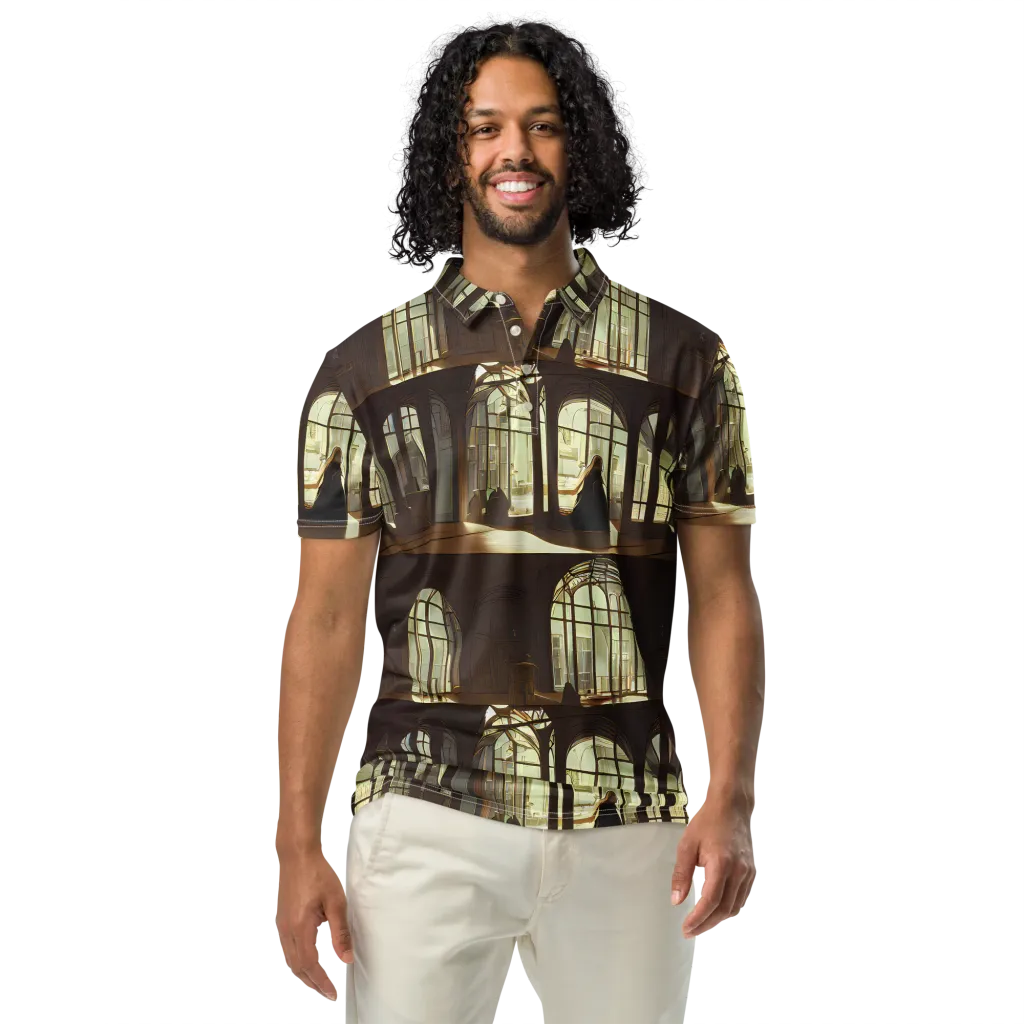 Dutch Perspective on Men's Slim Fit Polo Shirt — Front