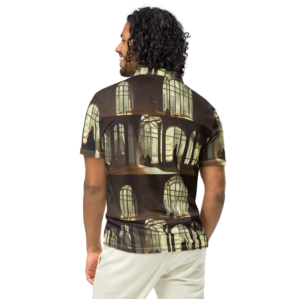 Dutch Perspective on Men's Slim Fit Polo Shirt — Back