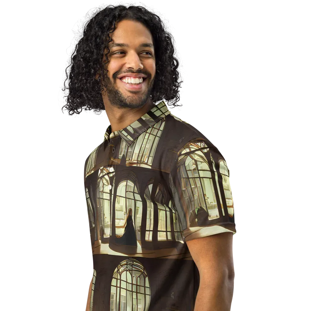 Dutch Perspective on Men's Slim Fit Polo Shirt — Left Front