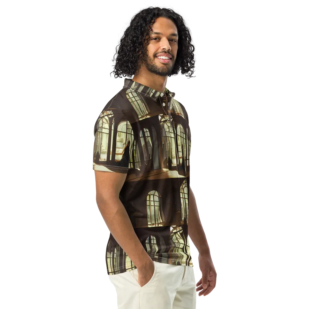 Dutch Perspective on Men's Slim Fit Polo Shirt — Right Front