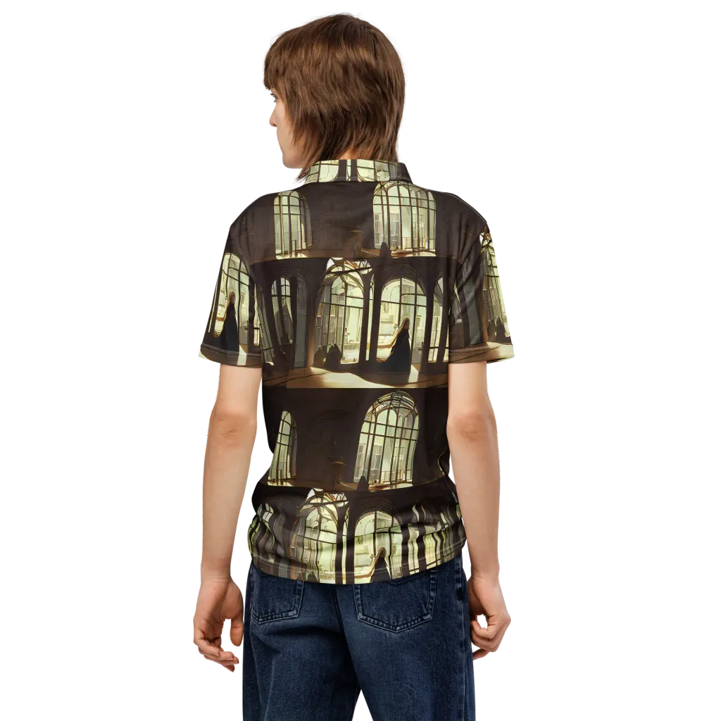Dutch Perspective on Men's Slim Fit Polo Shirt — Back