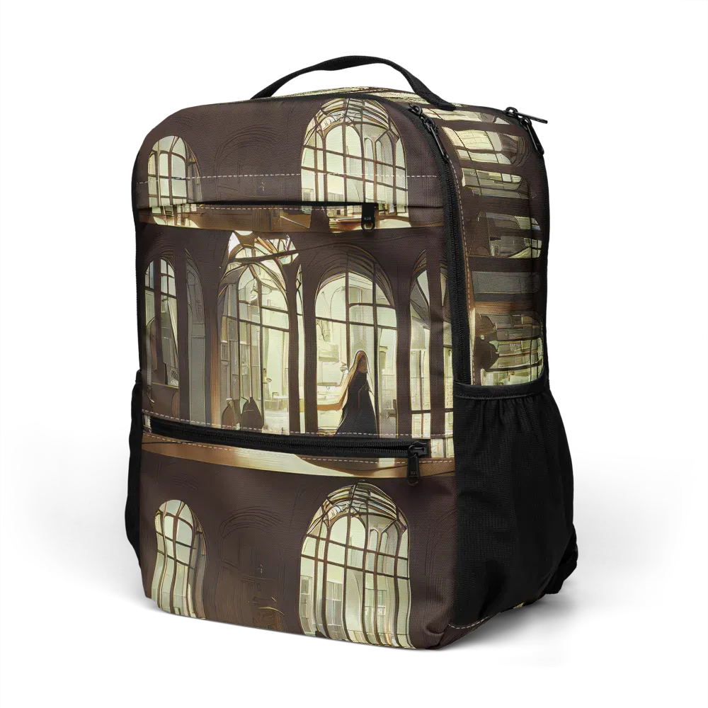 Dutch Perspective on Utility Backpack — Left Front