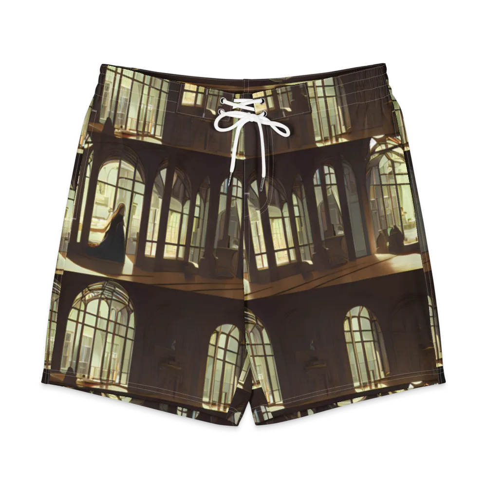 Dutch Perspective Men's Board Shorts on model