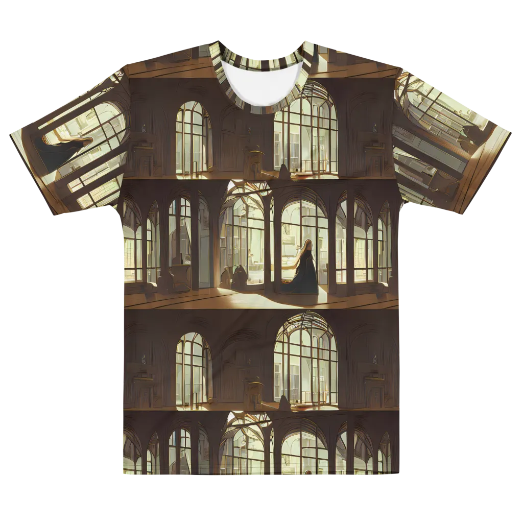 Dutch Perspective on Men's Cotton Crew Neck T-Shirt — Front