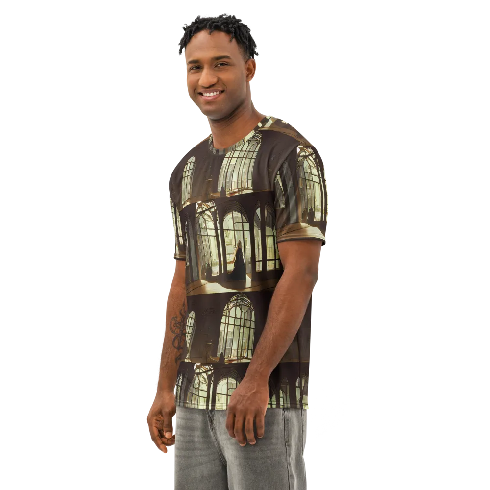 Dutch Perspective on Men's Cotton Crew Neck T-Shirt — Left Front