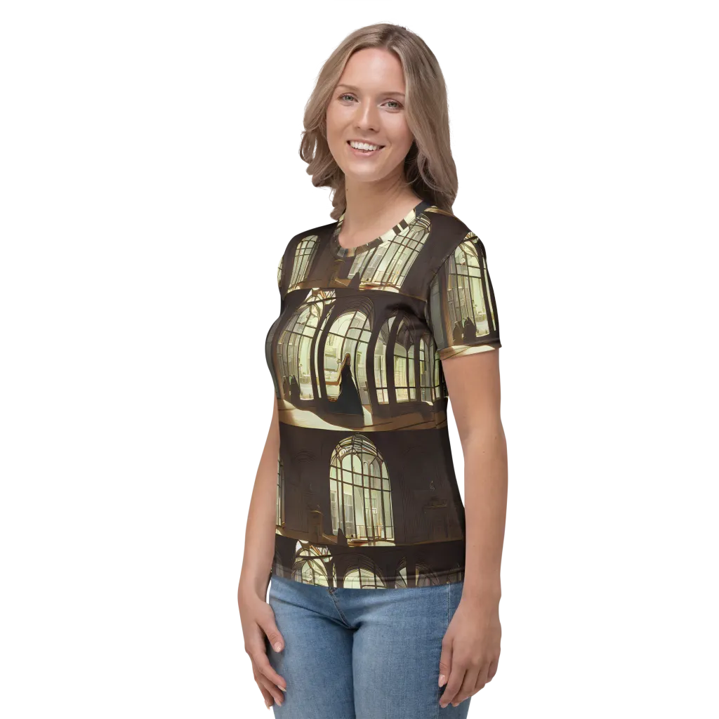 Dutch Perspective on Women's Crew Neck T-Shirt — Left