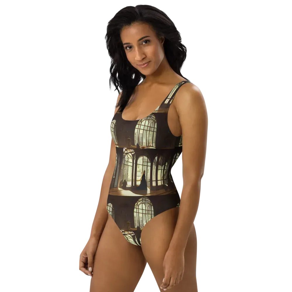Dutch Perspective on One-Piece Swimsuit — Left