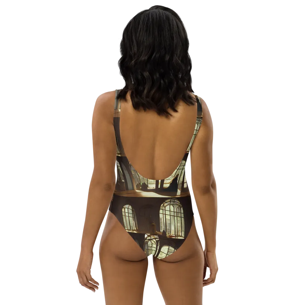 Dutch Perspective on One-Piece Swimsuit — Back